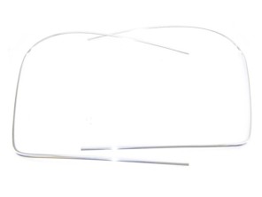 Frontscheibenleiste Chrom. Porsche 911 - 90154191120, 90154191220