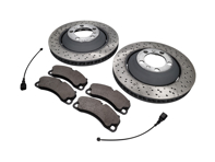 Bremsbeläge und Bremsscheibenpaket VORN Porsche 991 GT3 - 99135140581, 99135140681, 99135194784, 99160918100