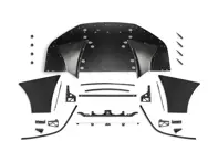 Unteres Splitter-Kit für vordere Stoßstange. Porsche 991.2 GT3RS
