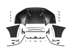 Kit splitter inferiore paraurti anteriore. Porsche 991.2 GT3 RS