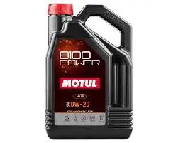 Olio motore MOTUL 8100 POWER 0W-20 5 litri - 111799