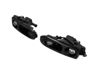 Fog lamps with led & Turbo s style air scoops Porsche 993 - 99363108100, 99363108200