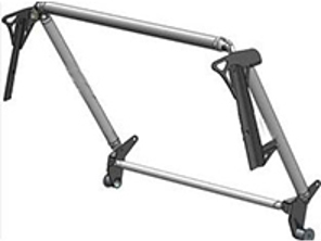 Brey Krause B-Pillar Brace without Truss. Porsche 964 / 993 - R1920, R-1920