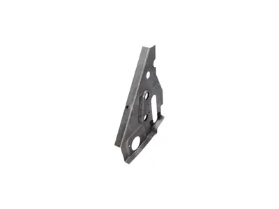 Pedal board support, LEFT. Porsche 356 1950-65 - 64460104705, 64460104806, 64450104806, PP147L, PP147R, P147L, P147R