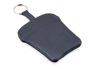 Porsche Leather key pouch, Marine Blue - PCG044100017JX
