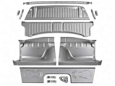 KIT SEZIONE SEDILE POSTERIORE PORSCHE 911 1965-68 901 CAMBIO SWB - 90150107101, 91150199200, 91150199300, 91151203560, 91150195050, 90150208100, 91150100020, 90150108125, 90150308140, 90150177000, 90150177100, 1680250310