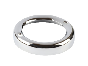 Chromen ring voorste indicatorrand. Porsche 356 1950-55 - 35662221, 356 62221 - 1696002100