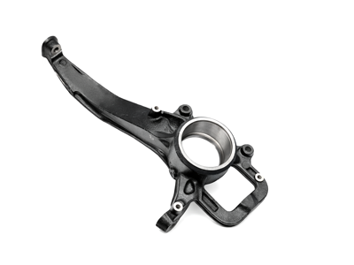 Steering knuckle, Front. Porsche 955 / 957 Cayenne - 95534115510, 95534115610 - 01469-1, 01469-2