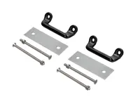 Barra de sujeción para kit de revestimiento, metal, negro. Porsche 911/356/924/944/928 - 90155580120, 477885761, 477885761A - A167588774, 1689550200