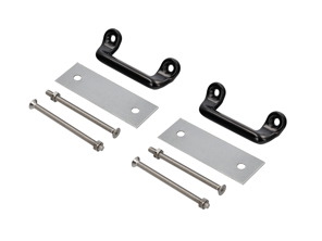 Retaining bar for lining kit, metal, black. Porsche 911 / 356 / 924 / 944 / 928 - 90155580120, 477885761, 477885761A - A167588774, 1689550200