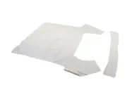 Dachhimmel-Kit, WEISS (ohne Schiebedach). Porsche 356 A/B/C COUPE - 64455550100, 64455550100WHT - PR00120020, 1689500910
