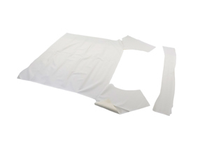 Kit ciel de pavillon BLANC (sans toit ouvrant). Porsche 356 A/B/C COUPÉ - 64455550100, 64455550100WHT - PR00120020, 1689500910