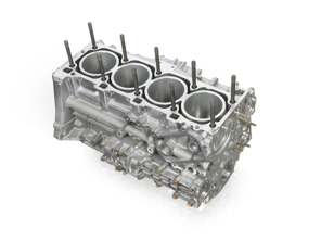 Cárter sin pistones. Porsche 968 3.0L - 94410096300