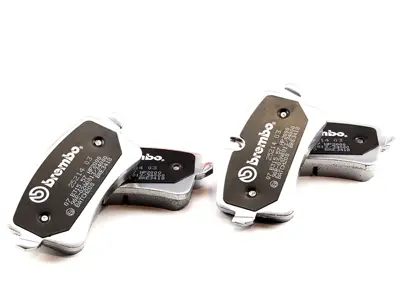 Pastillas de freno Brembo Sport TRASERAS para Porsche 95B Macan turbo - 95B698451, 95B698451A, 95B698451F, 95B698451L - 07.B315.86, 07B31586