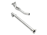 下水管和前消音器删除管适用于保时捷 944 2.7 升 M44-11 和 M44-12 CARGRAPHIC N-GT - 94411198703, 94411198503, 94411198501