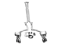 Slip-On Line Titan-Auspuffanlage mit Verbindungsrohr. Porsche 976 Panamera Turbo S E-Hybrid - 976253601, 976253601HY, 976253600, 976253600HY - S-PO/T/5H, L-PO/T/19