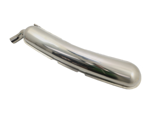 Auspufftopf / Schalldämpfer-Heckkasten, Standard-Einzelauslass. Mit TÜV/EWG-Zulassung Porsche 911 1974-89 - 92.201, 92201, 92.201S, 92201S, 92.201OE, 92201OE, 91111103100, 93011102200, 93011104300, 1620609600, 1620608700, 1620609400, 1620607400, 91122092201S, 91122092201, 91122092201OE, 93011102203 - 1620609600