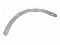 Corner Part for Front Bonnet seal. Porsche 356 - 64451191100