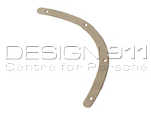 Corner Part for Front Bonnet seal. Porsche 356 - 64451191100