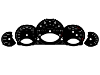 仪表盘组，手动 - MPH。保时捷 997.2 - 9764121004 - F9764121004MPS