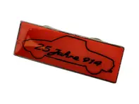 Pin Badge '25 Jahre 914' Rojo