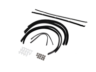 Set interno ed esterno raschietto per finestrino Porsche 911/964 TARGA/CABRIO - 91153193102, 91153193202, 90153193520, 90153193620, 91153195101, 91153130900, 99959132601, 90153193320, 91153193142, 91153193242, 91153129540, 91153129640