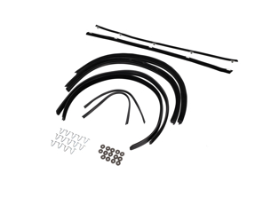 Set interno ed esterno raschietto per finestrino Porsche 911/964 TARGA/CABRIO - 91153193102, 91153193202, 90153193520, 90153193620, 91153195101, 91153130900, 99959132601, 90153193320, 91153193142, 91153193242, 91153129540, 91153129640