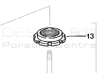 Shock Absorber Concaved washer. Porsche 993 RS