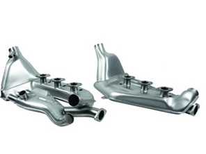 Set scambiatori di calore, acciaio inossidabile. Porsche 911 1972-74 Motori Iniezione Meccanica SSI - 91.913SSI, 1623105010, 91913SSI