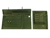 Parete posteriore del vano batteria (2 pezzi). Porsche 356B T6 - 64450103205, PP114C, P114C