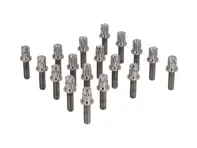 Vis de collecteur d'échappement en Titane M8x27 pour Porsche 996 / 997 / 991 Turbo / GT2 / GT3 - 99907358901, 90037822701, 90037813100
