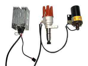 Kit d'allumage pour injection CIS avec module CDI Gen 6 à 3 broches. Porsche 911 2.7 / 2.7S - 91160270700, 91160270700/1, 90160250200/3, 911602021/2, 90160250200, 911MF126 - SC010, 911CF126, 911906