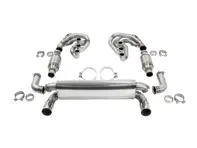 CARGRAPHIC GT Sport Exhaust System Backdate 740mm, With ID45 GT Manifold Set, Without Heating. Porsche 964 Carrera 2/4/RS - 96411104504, 96411104605, 96411104502, 96421103905, 96421103932, 96421104004