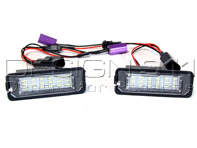 Kennzeichenbeleuchtung mit LED'S für Porsche - 99763162001, 99763162002, 99763162003, 99763162002LED, 99763162003LED