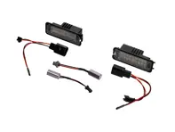 保时捷专用带LED灯的牌照灯 - 99763162001, 99763162002, 99763162003, 99763162002LED, 99763162003LED