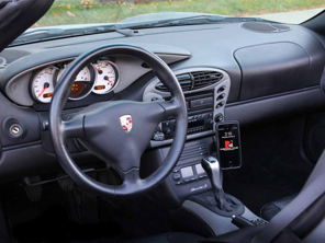 Soporte magnético para teléfono ExactFit. Porsche 986 Boxster / 996 - PM01.08, PM0108