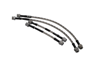 Goodridge stainless steel brake hoses. Porsche 924S - 477611071B, 944611071F