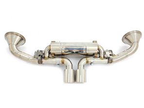 Silenziatore di scarico sportivo Valvetronic in Titanio per Porsche 992 GT3 - Designtek - 9GT251052F, 9GT251052D, 9GT251052H