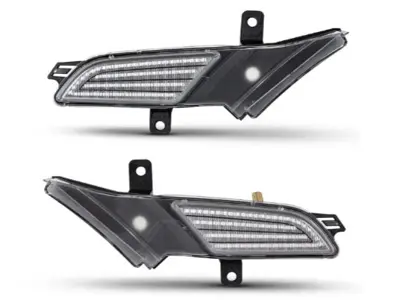 LED-Seitenblinker mit klarer Linse. Porsche Cayenne 957 - 95563103500, 95563103600, 95563103501, 95563103601, 958949101, 958949102