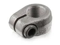 Clamping nut for a wheel bearing. Porsche 356 / 914-6 / 911 - 91434167100, 013145 - URO-013145