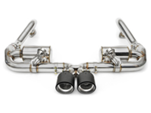 Sistema de escape Valvetronic. Porsche 981 Boxster / 981C Caimán (PSE) - 98111192201, 98111192104, 98111192204, 98111122101, 98111123100, 98111123100, 98111132100, 98111142100, 98111143100, 98111122201, 98111123200, 98111132200, 98111142200, 98111192101 - FS.POR.981.VLVVC