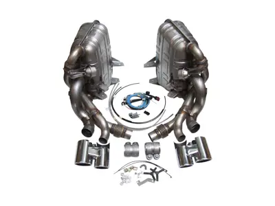 Marmitta Scarico / Silenziatore Impianto Sportivo Porsche 997 - 99704420103