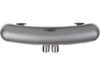 Auspuffendschalldämpfer / Schalldämpfer-Heckkasten . Porsche 911 1964-73 2 IN / 2 OUT 76mm Auslass - 1620610000, 92.520DUAL, 92520DUAL, 91111102500, 91111102505, 91111102501 - 92.520DUAL, 1620610000