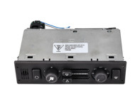 Heating / Ventilation control switch LHD, Black. Porsche 964 C2 / C4 without A/C - 964659045001DB, 9646590450101C, 964659045X1DB, 964659045AX01C, 964659045AU01C