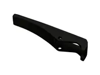 Door handle triggers in BLACK. Porsche 911 1965-89 / 964 - 91153894107, 91153894207, 91153894, 911538941, 911538942