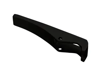 Gatillos de la manija de la puerta en NEGRO. Porsche 911 1965-89 / 964 - 91153894107, 91153894207, 91153894, 911538941, 911538942