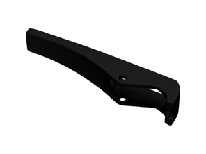 Door handle triggers in BLACK. Porsche 911 1965-89 / 964 - 91153894107, 91153894207, 91153894, 911538941, 911538942