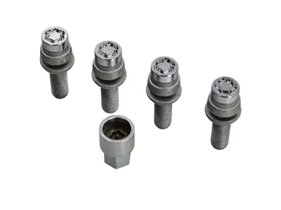 Locking wheel bolt kit for Porsche Cayenne and Panamera - 28044