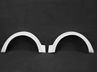 Elargisseurs d'ailes avant 934 'Almeras' Look. Porsche 911 1974-89 - TK 342, TK342