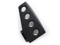 Aluminium voetsteun bestuurderszijde. Porsche 911 coupé